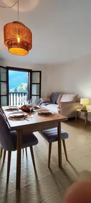 Cama o camas de una habitación en Apartamento Minairons Espot