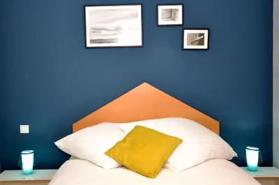 Cama o camas de una habitación en La Casa de las Aldeas