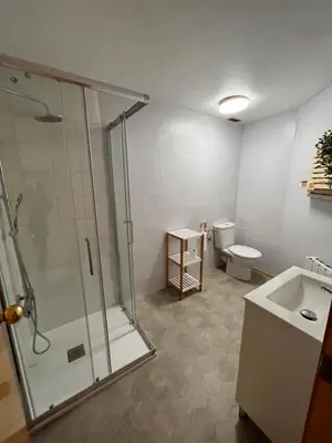 Un baño de Apartamento Selva Blanca