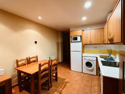 Una cocina o zona de cocina en Pirineos como en casa 2