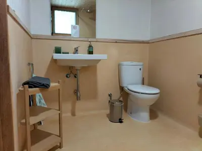 Un baño de Mas la Llum, la casa de palla