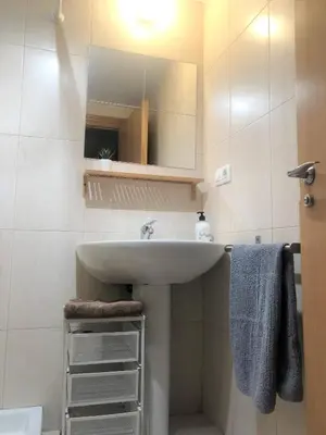 Un baño de Apartamentos Ribera Navarra - Bardenas