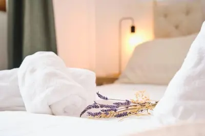 Cama o camas de una habitación en Rincón de Anayet | Entrada Autónoma | Formigal