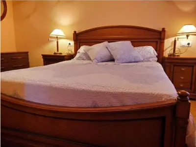 Cama o camas de una habitación en Casa Luraik