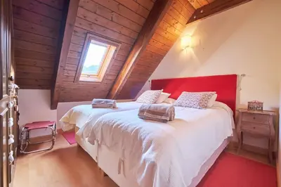 Cama o camas de una habitación en Ático Panticuto