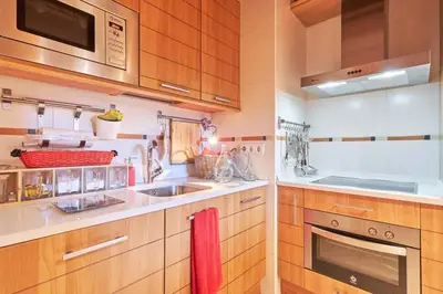 Una cocina o zona de cocina en Ático Panticuto