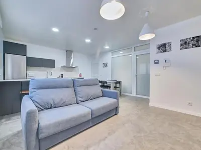 Una cocina o zona de cocina en Apartment Sua Loft by Clabao
