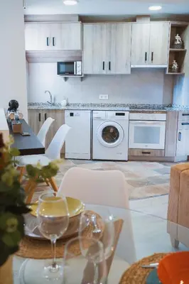 Una cocina o zona de cocina en El Rincón de Alquézar
