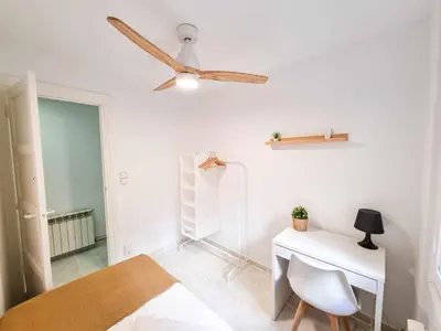 Cama o camas de una habitación en El Tigre del Pilar Turistea