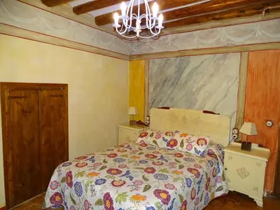 Cama o camas de una habitación en Casa L'Apargatero