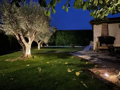 Jardín al aire libre en Casa Jose Luís