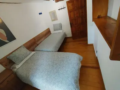 Zona de estar de Apartamento centro Benasque