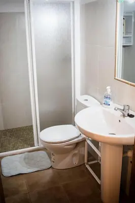 Un baño de Casa rural El Cestero