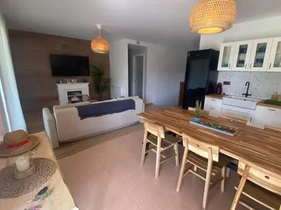 Una cocina o zona de cocina en La Casa Azul