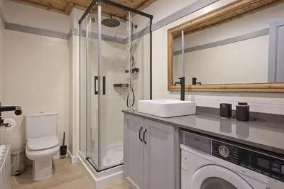 Un baño de Luderna - Apartamento Val de Ruda E19 Cumedan