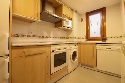 Una cocina o zona de cocina en Jardín de Telera