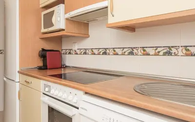 Una cocina o zona de cocina en Alojamiento Sebastian II Biescas