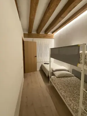 Cama o camas de una habitación en Apartamento Chapitela Deluxe