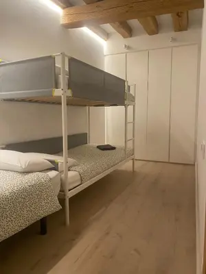 Cama o camas de una habitación en Apartamento Chapitela Deluxe