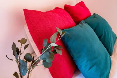 Cama o camas de una habitación en Casa Nieves