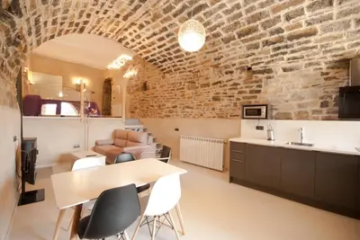 Una cocina o zona de cocina en Casa Mur de Alujan