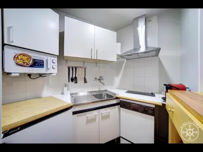 Una cocina o zona de cocina en CONILH de Alma de Nieve