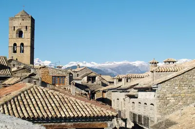 Paisaje cerca de este albergue