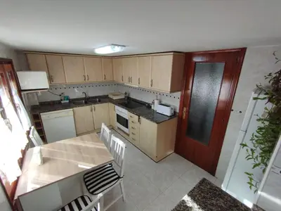 Una cocina o zona de cocina en Casa Vitoria