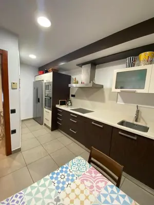 Una cocina o zona de cocina en Casa bajo La Torre