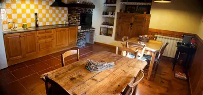 Una cocina o zona de cocina en Casa Helipa