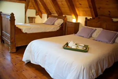 Cama o camas de una habitación en Casa Helipa