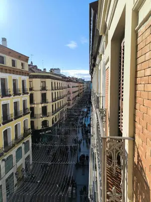 Vista general de Zaragoza o vista desde el apartamento