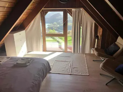 Cama o camas de una habitación en El Balcón de Panticosa