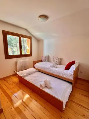Cama o camas de una habitación en Villa Zocotin