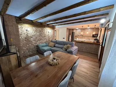 Una cocina o zona de cocina en Apartamento Peña Cortada