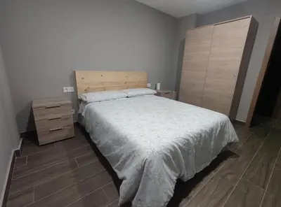 Cama o camas de una habitación en Casa Orensanz
