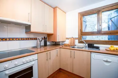 Una cocina o zona de cocina en Las Vistas de Peña Blanca