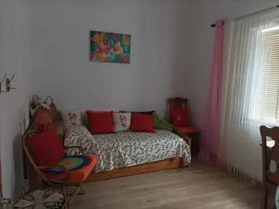 Cama o camas de una habitación en Casa Boulogne