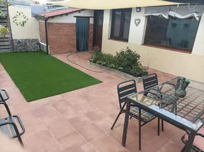 Un patio o zona al aire libre en Casa Boulogne