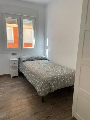 Cama o camas de una habitación en Apartament dels Mestres