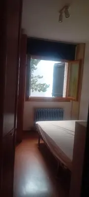 Cama o camas de una habitación en Apartamento en Formigal