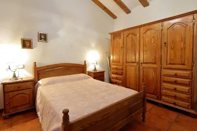 Cama o camas de una habitación en Casa Paca