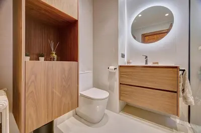 Un baño de Apartamento El Cuarto Rey by Clabao