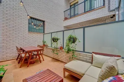 Zona de estar de Apartamento El Cuarto Rey by Clabao
