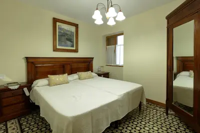 Cama o camas de una habitación en CASA URRA