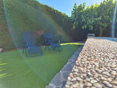 Jardín al aire libre en MAS VERMELLET