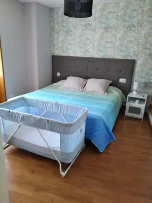 Cama o camas de una habitación en Casa Queto