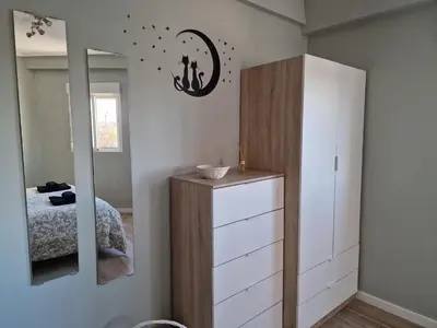 Cama o camas de una habitación en PASARELA ALMOZARA HOME & Parking gratis