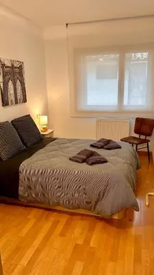 Cama o camas de una habitación en Rincón Estelles