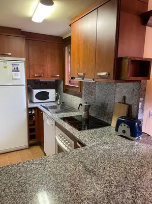 Una cocina o zona de cocina en Apartamento dúplex en Benasque